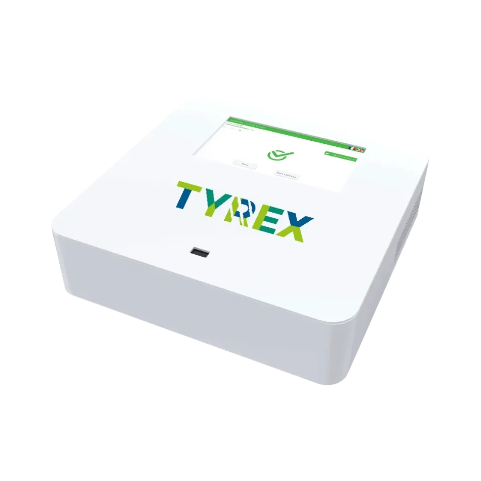 K-REX SATELLITE: Wall-mounted USB decontamination station for confined spaces with advanced antivirus and antimalware protection.